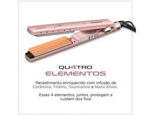 Mondial Pro Style P-JU-01 – Prancha e Babyliss Profissional Bivolt 2 em 1